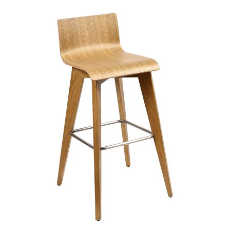 כסא בר עץ - דגם טובי